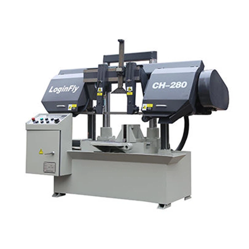 Semi Automatic Angle Cutting Band Saw Machine